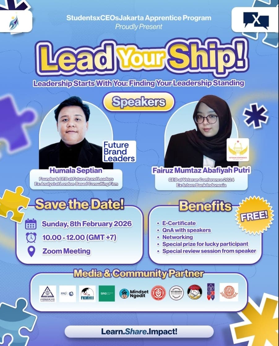 Apprentices of SxC Jakarta Kick Off Leadership Initiative with Insightful Webinar